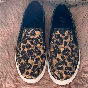 Leopard slip ins